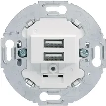 Berker USB Ladesteckdose 2fach 3,0 A Weiß