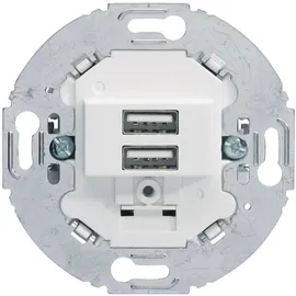 Berker USB Ladesteckdose 2fach 3,0 A Weiß