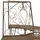 vidaXL Baumbank 160 x 80 x 89 cm Antikbraun