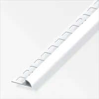 Fliesen Alfers Alfer Viertelkreisprofil Aluminium beschichtet weiß