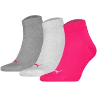 Puma Quarter Plain 3er Pack - 35/38