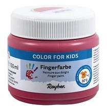 Rayher Fingerfarbe kardinalrot 150,0 ml