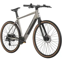 Adore ADORE E-Citybike 28" Alu Urban Bike Stadtfahrrad UBR-770 Heckmotor 30NM / 10Ah Stahlgrau matt