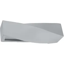 Wandleuchte Wandlampe UP & DOWN Grau Keramik Küche Wohnzimmer Schlafzimmer