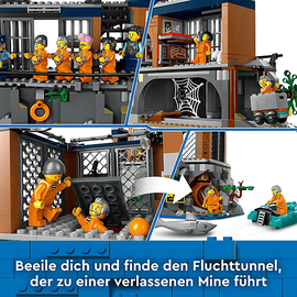 LEGO City 60419 Polizeistation auf der Gefängnisinsel