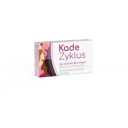 Kade Zyklus bei starken Blutungen während der Menstruation 20 St Filmtabletten