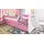 WFL GROUP Jugendbett Emily 70 x 140 cm Kiefer rosa