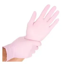 Franz Mensch HYGOSTAR Einmalhandschuhe Safe Light L pink,
