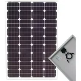 Apex - Solarpanel Solarmodul B5419 Solarzelle 100W 12V Solar MONOkristallin Mono
