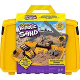 Spin Master Kinetic Sand Baustellen Koffer Modelliersand 907 g