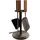 Lienbacher Kaminbesteck Edelstahl 20 cm Durchmesser 40 cm Schwarz