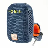 Fiorky Outdoor Boombox Tragbarer Fahrrad lauterer Lautsprecher Typ-C USB wiederaufladbar -kompatibel for Roller Motorrad (blau)