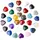 luxuskollektion Edelstein 30PCS Natürliche Edelsteine Herz Kristalle Handschmeichler Set