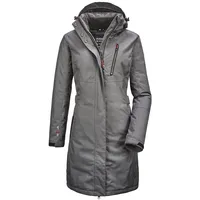 KILLTEC Alisi Funktionsparka Mit Abzippbarer Kapuze, Anthrazit, 48 EU