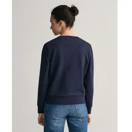GANT Tonal Archive Shield Sweatshirt Evening Blue XS