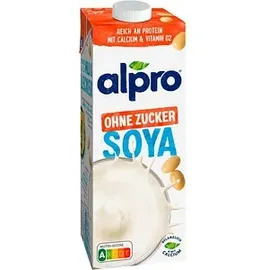 Alpro® ohne Zucker Sojadrink 8x 1,0 l