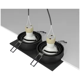 maytoni gmbh Atom 2 GU10 eckig Schwarz