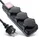 InLine Steckdosenleiste 5 m Schwarz 3 St.