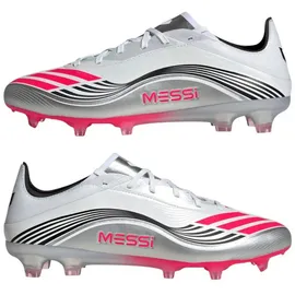 adidas F50 Messi Pro FG Herren Ftwr White/Lucid Red/Silver Met 43 1/3