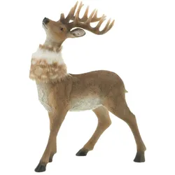 Hirschkuh Pelz posiert 35 cm - Braun Anderes Harz Amadeus 12x23.5 cm