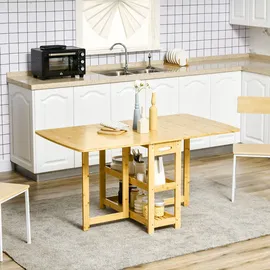 Homcom Esszimmertisch 149,5 x 73,5 x 80 cm grün