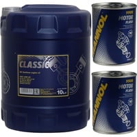 10L MANNOL Motoröl Classic 10W-40 Motorspülung Motor Flush Reiniger