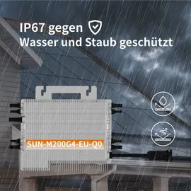 sunenergyxt SUN-M200G4-EU-Q0 2000W Mikrowechselrichter