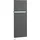 Kermi Elektroheizkörper Pateo-E 1725 x 500 mm 480 W graphit Mittelventil