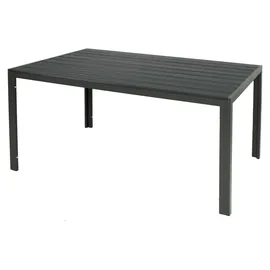 Mojawo Gartengarnitur 5-tlg. Anthrazit/Schwarz