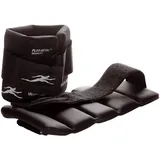 Ironwear Gewichtsmanschetten | Variabel einsetzbar für Hand- und Fußgelenke | Schwarz | Im Wasser nutzbar | 30x13 cm | Gelmasse mit Eisengranulat | 100% Nylon