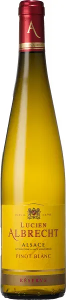 (0.75l= 12,67/1l) Lucien Albrecht Pinot Blanc Blanc de Blanc Reserve AC