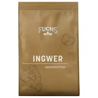 Fuchs Gewürze - Ingwer geschnitten | 35 g Nachfüllbeutel