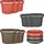 BigDean Blumentopf Ø 35 x 25 cm Anthrazit