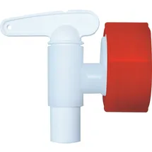 Graf Auslaufhahn Kunststoff weiß 34 mm NW 15