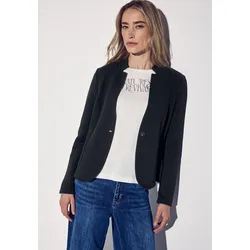 Jackenblazer, mit dezenter Struktur, Gr. 36, deep blue, , 65707328-36