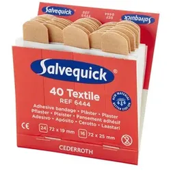 Salvequick Pflaster-Strips elastisch 6444 6x40 Stück