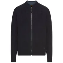 CAMEL ACTIVE Strickjacke aus reiner Lammwolle in Navyblau | Gr.: XL