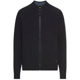 CAMEL ACTIVE Strickjacke aus reiner Lammwolle in Navyblau | Gr.: XL