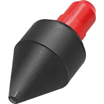 Riegler Gummidüse Ø25 mm zum Aufstecken auf das Rohr