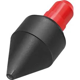 Riegler Gummidüse Ø25 mm zum Aufstecken auf das Rohr