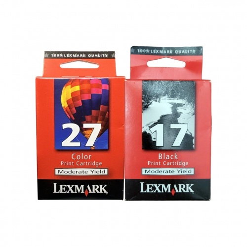 Lexmark 17 / 27 Ink Black / Tri-Color