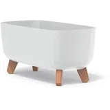 Prosperplast Gracia 39 x 19,5 x 19 cm Weiß