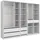 Vicco Kleiderschrank Elmo 100 x 200 x 50 cm Weiß