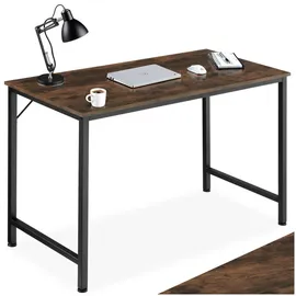 Tectake Schreibtisch Jenkins Dunkelbraun
