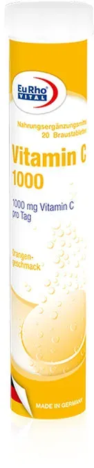 EuRho Vital Vitamin C Brausetablette Orange