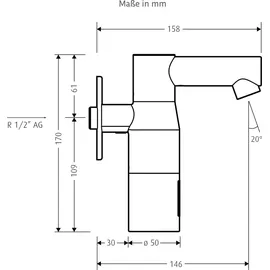 WimTec Ecosan W5 - Hyplus 9 V Chrom 128574, - Wimtec