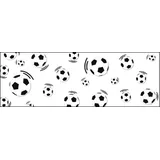 Ludwig Bähr 5 x Transparentpapier Rolle 115g/qm 50x61cm Fußball Bälle