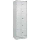 C+P Classic PLUS Schließfachschrank 1950x600x500 Lichtgrau