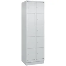 C+P Classic PLUS Schließfachschrank 1950x600x500 Lichtgrau