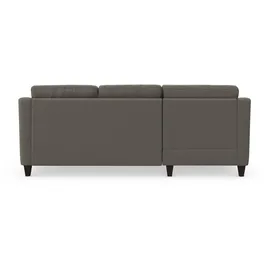 sit&more Ecksofa SIT & MORE "Farö L-Form", braun (schlamm), B:234cm H:90cm T:168cm, Sofas, Ecksofa, inklusive Federkern, wahlweise mit Bettfunktion und Bettkasten